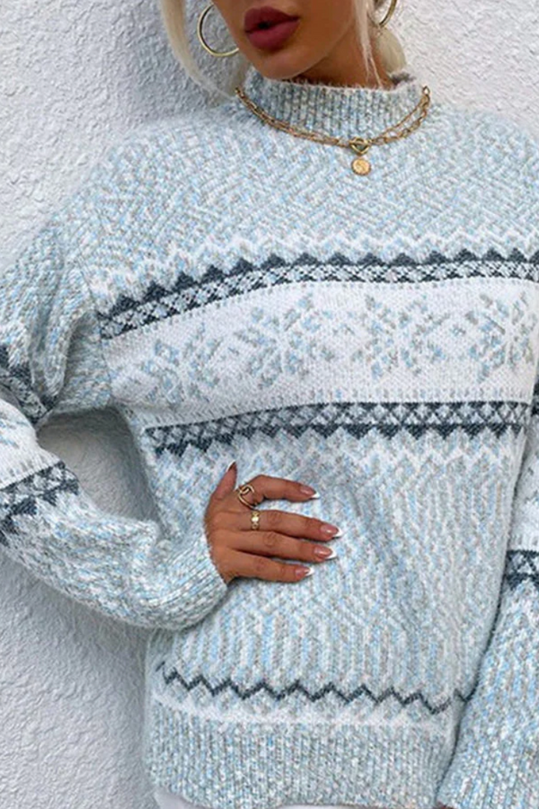 Bella - Suéter macio com gola alta