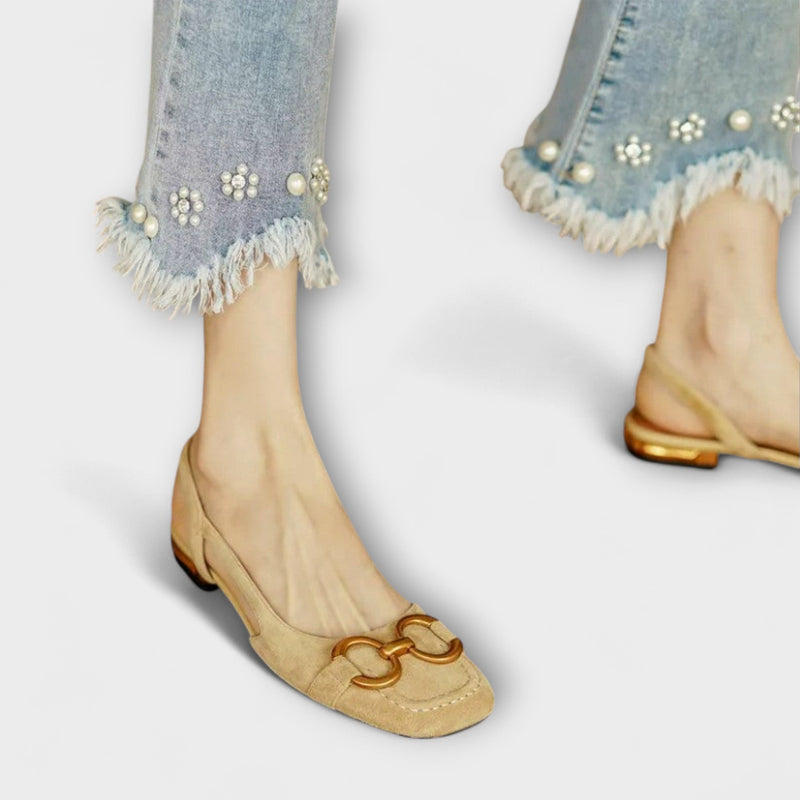 Sandália com Fecho de Fivela