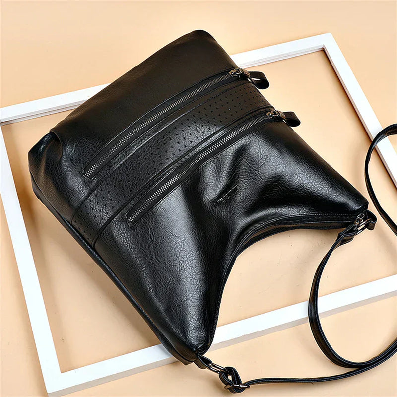 Ellie™ Dupla Pingente | Bolsa de Ombro com Múltiplos Bolsos