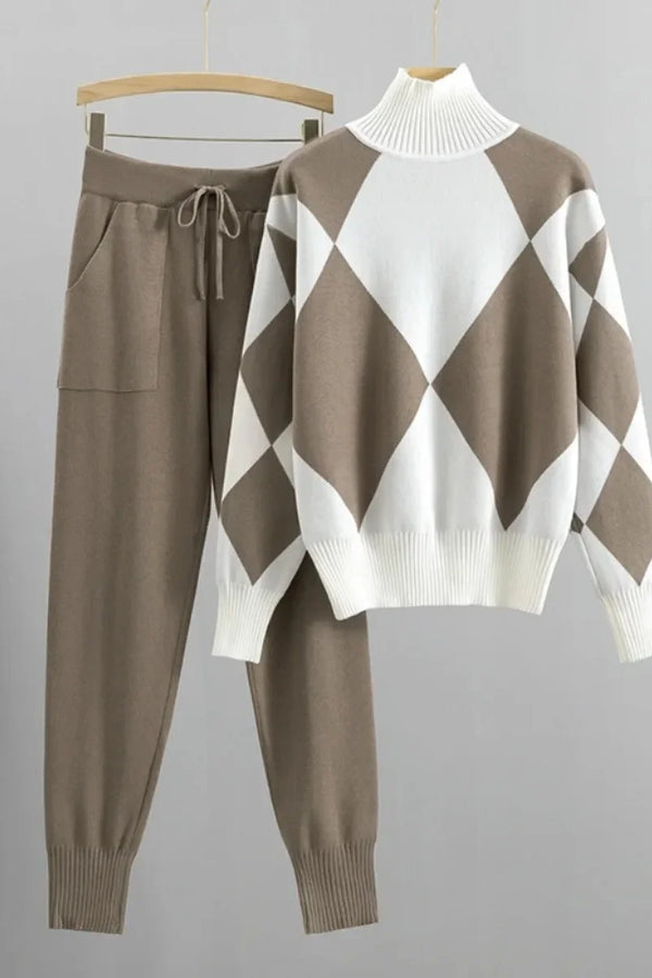 Elle™ | Conjunto confortável de duas peças para a primavera