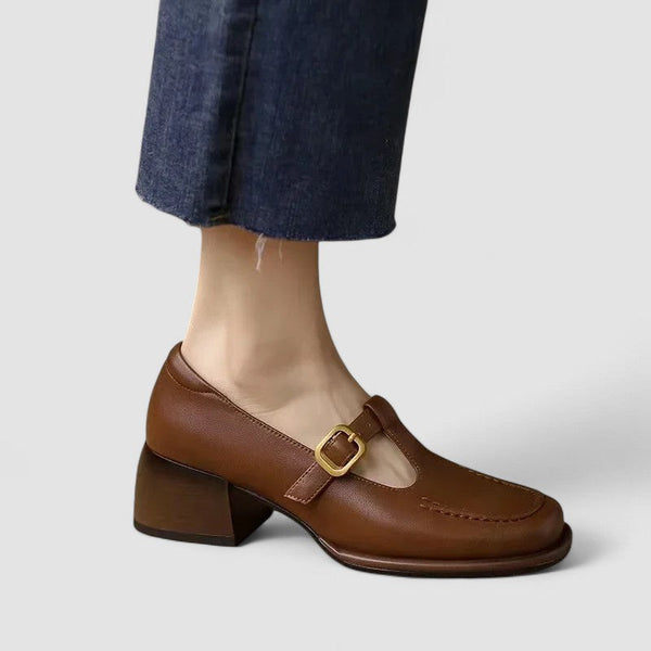 Kyrahnae | Sapatos Ortopédicos Mary Jane com Tira em T