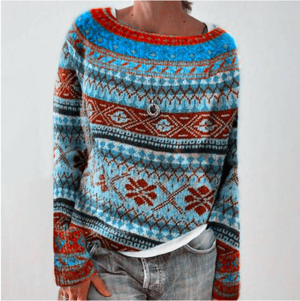 Soley - Suéter Pulôver Multicolorido