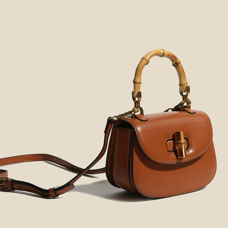 Aria™ - Bolsa de Mão Estilosa de Bambu
