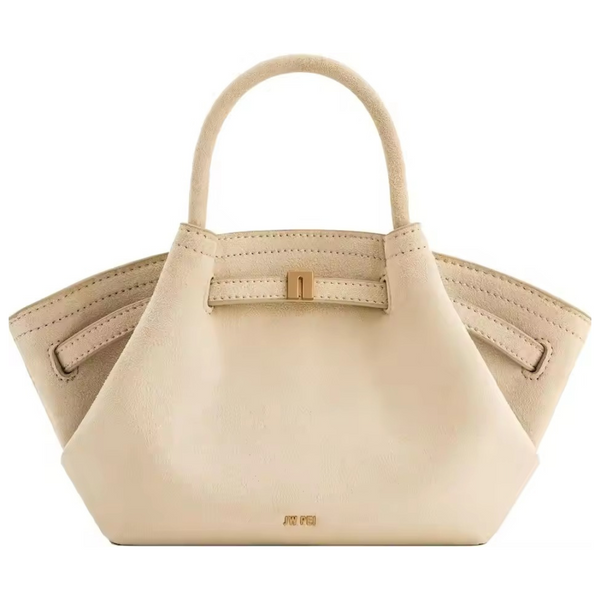 Riley™ - Bolsa Pequena de Couro Camurça para Axila