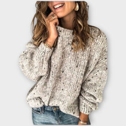 Eunice | Suéter Tricot Retrô Aconchegante