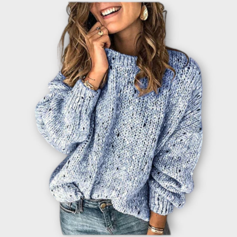 Eunice | Suéter Tricot Retrô Aconchegante