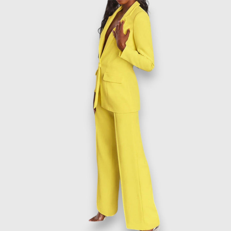 Conjunto de Blazer para Aparências Elegantes