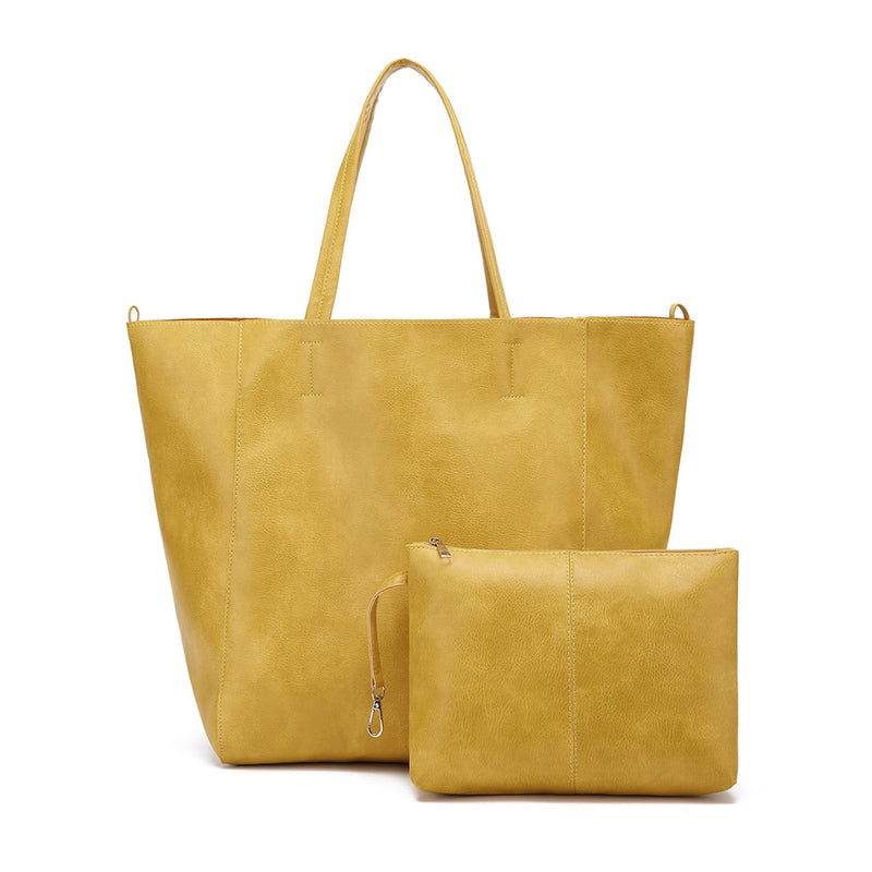 Olivia™ Maciez Retrô | Bolsa Tote de Grande Capacidade