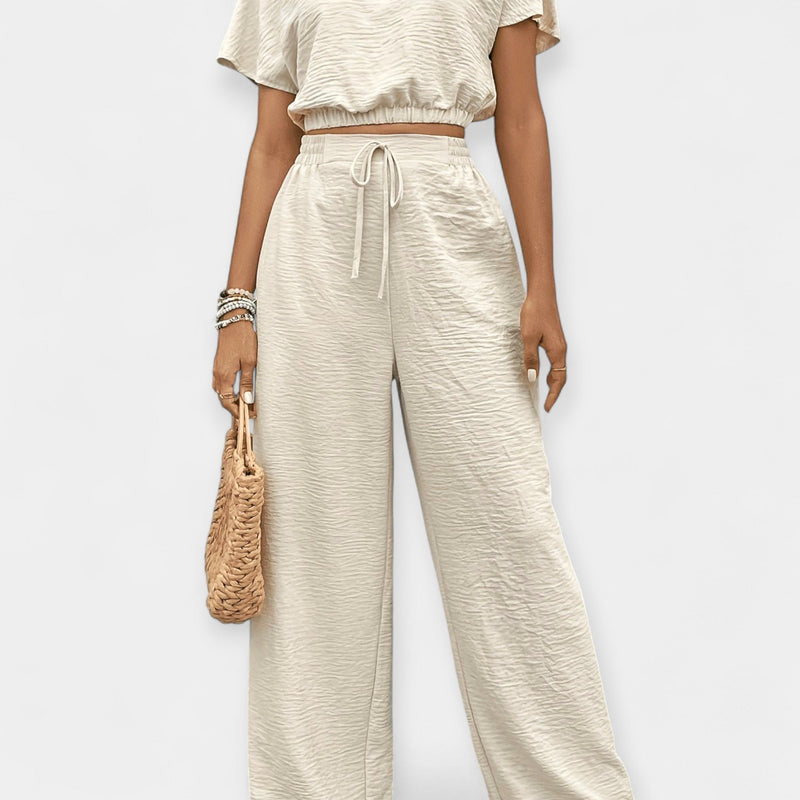 Conjunto Estiloso de Caimento Solto