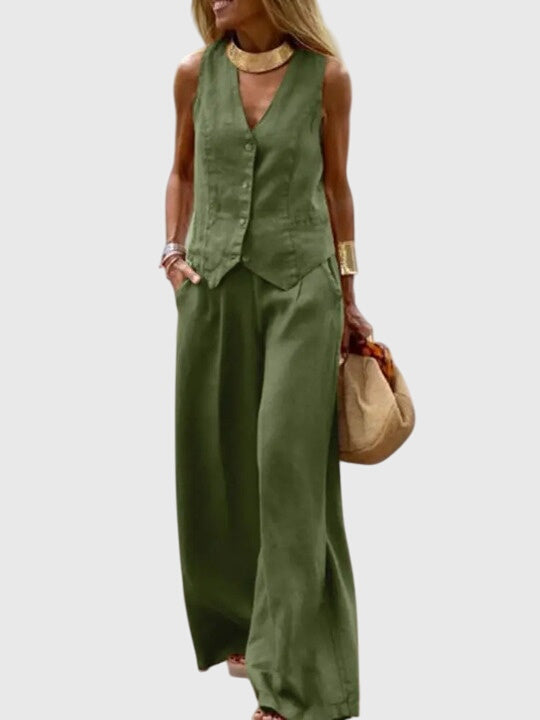 Mabel | Conjunto Elegante de Duas Peças