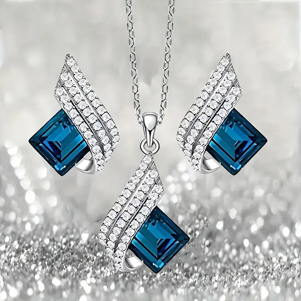 Conjunto de Joias Brienne Solazure | Ouro Branco