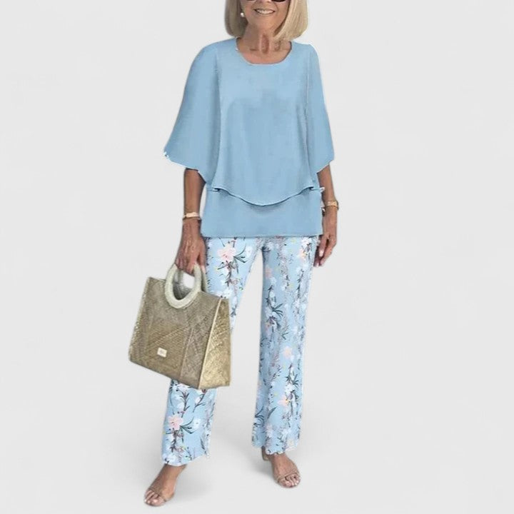 Martha | Conjunto sofisticado de duas peças