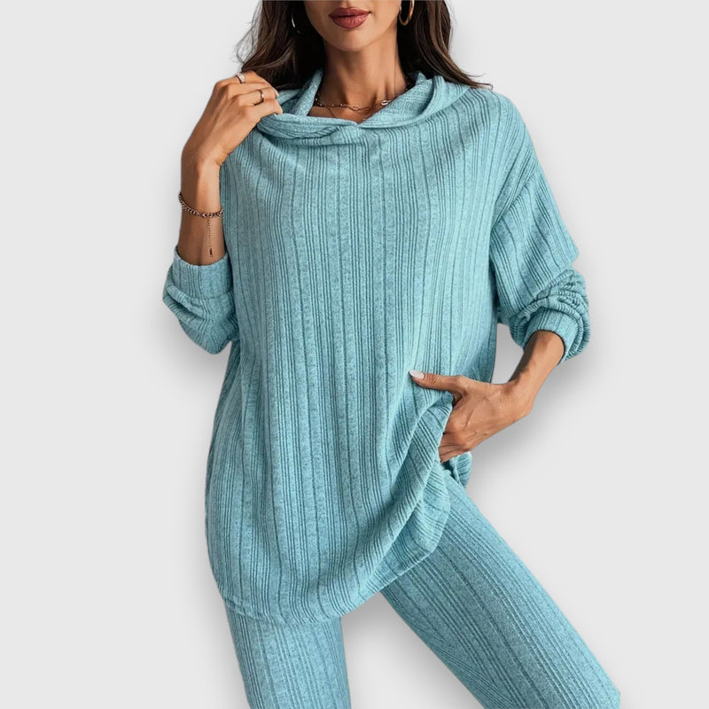Conjunto confortável de duas peças