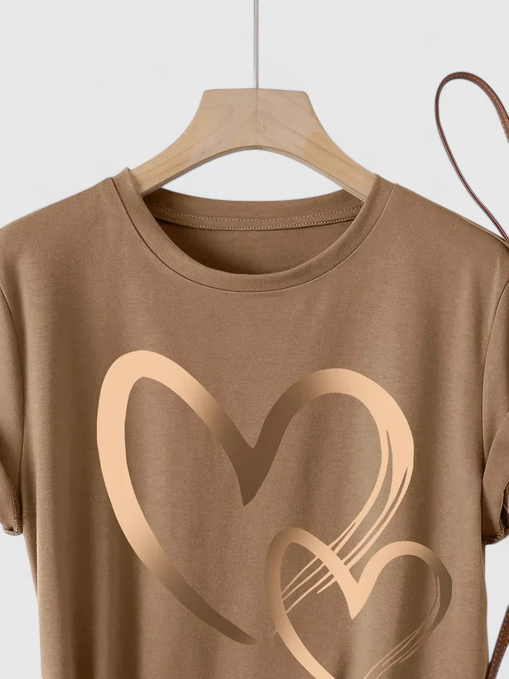 Ivanelle | Camiseta Confortável de Manga Curta