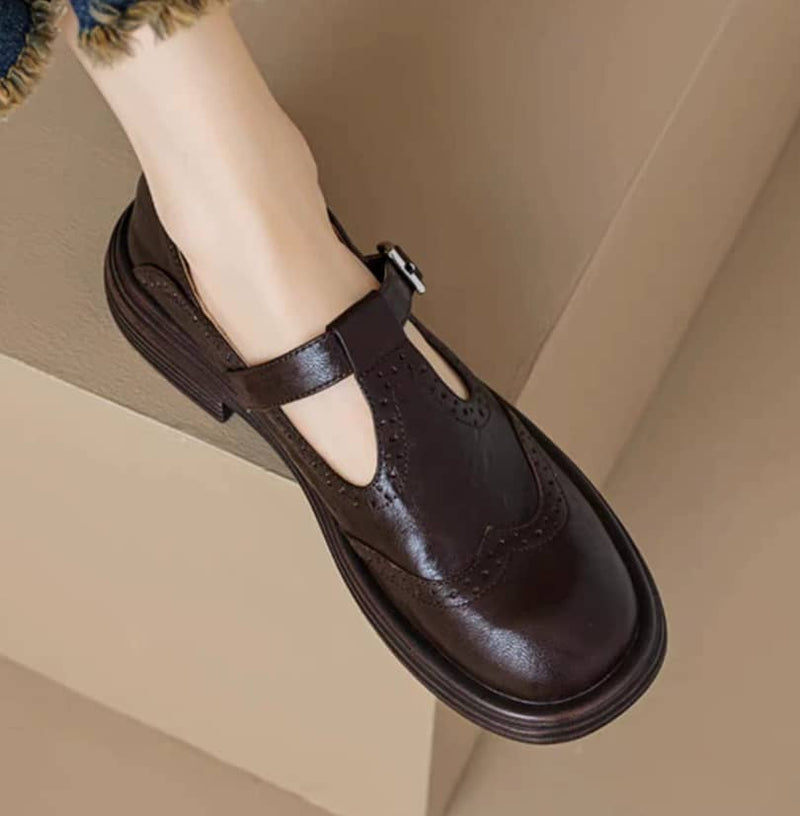 Sapatos de Couro Confortáveis