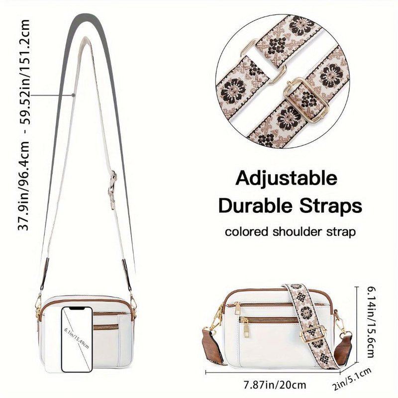 Peyton™ Luxe Statement | Bolsa Transversal Chic
