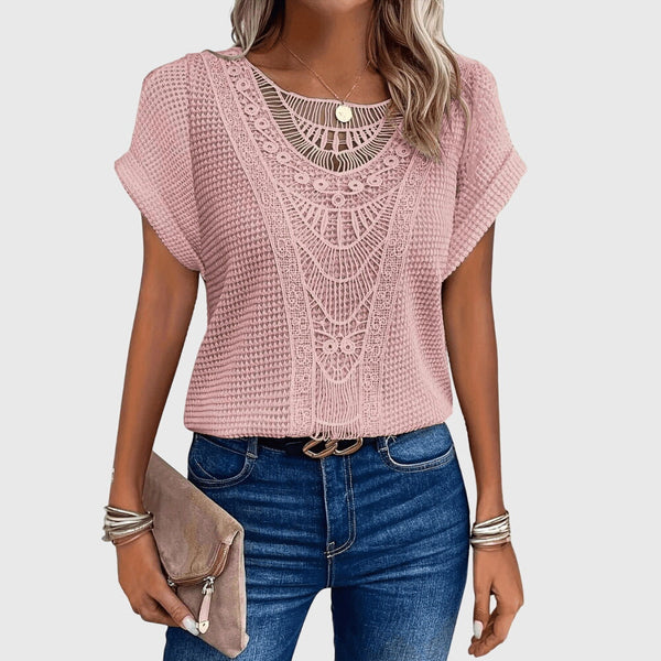 Pearl™ | Blusa Elegante Estilo Ibiza
