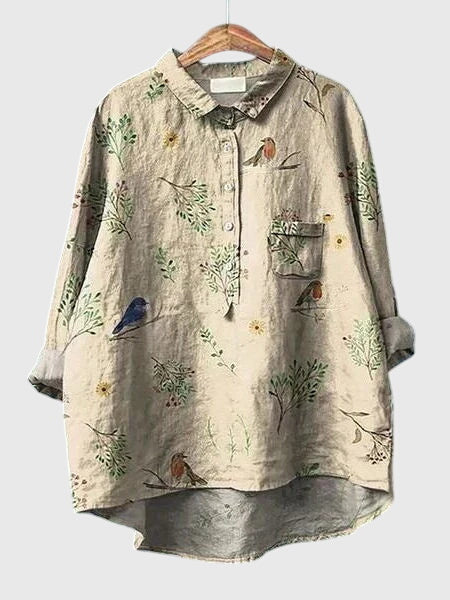 Valeria™ - Blusa com Estampa Floral