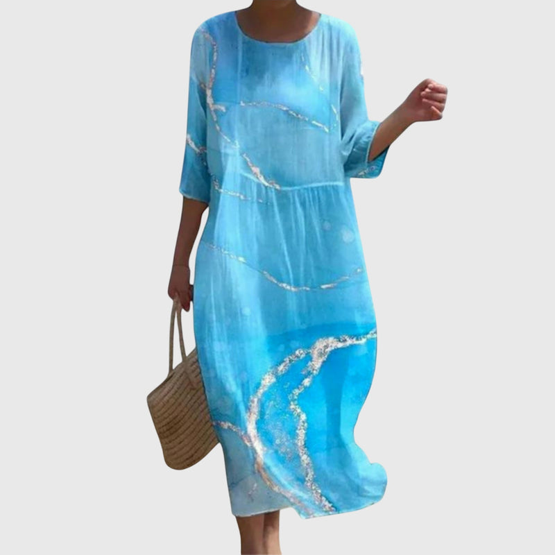 Hayley™ | Vestido Longo Floral Estiloso
