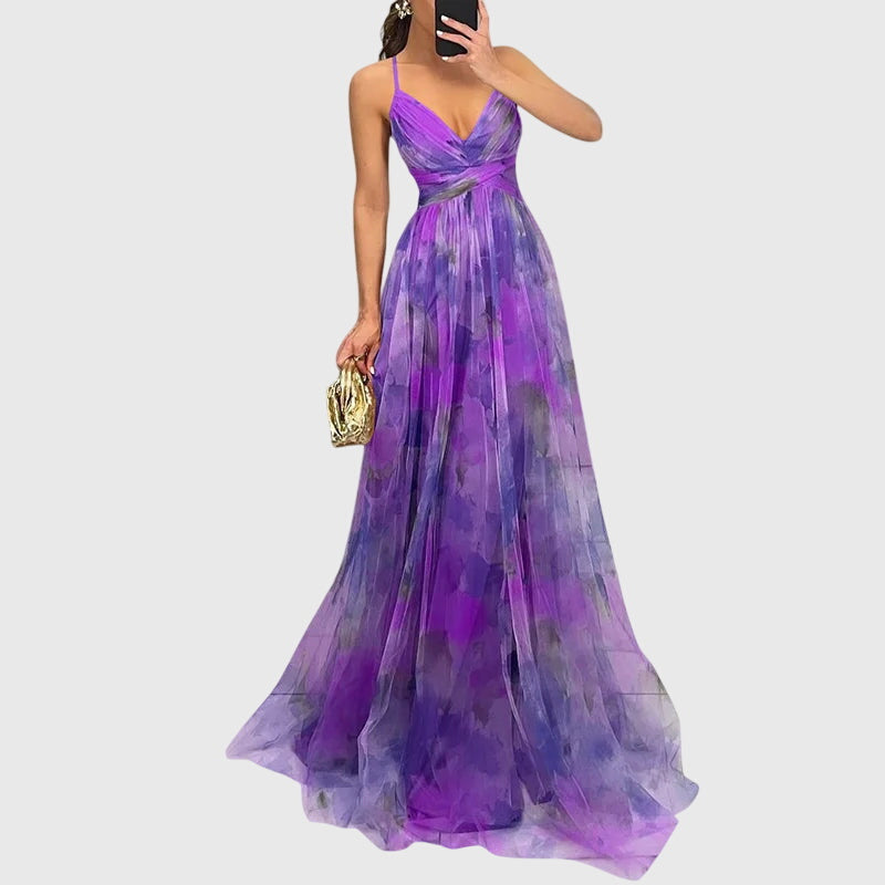 Giselle™ | Vestido Longo Floral
