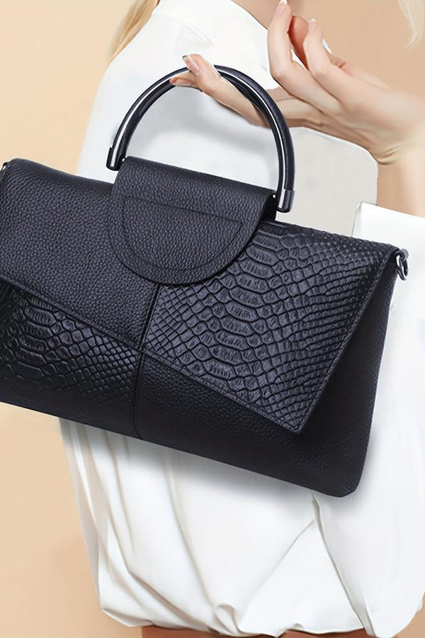 Grace™ Classic | Bolsa de Luxo com Estampa Croc