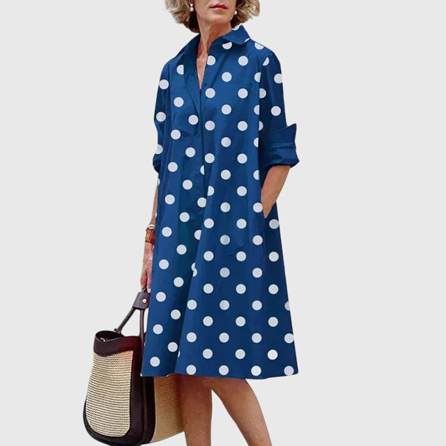 Paige™ - Vestido Elegante com Bolsos