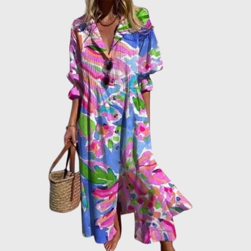 Zariah | Vestido Boêmio Elegante