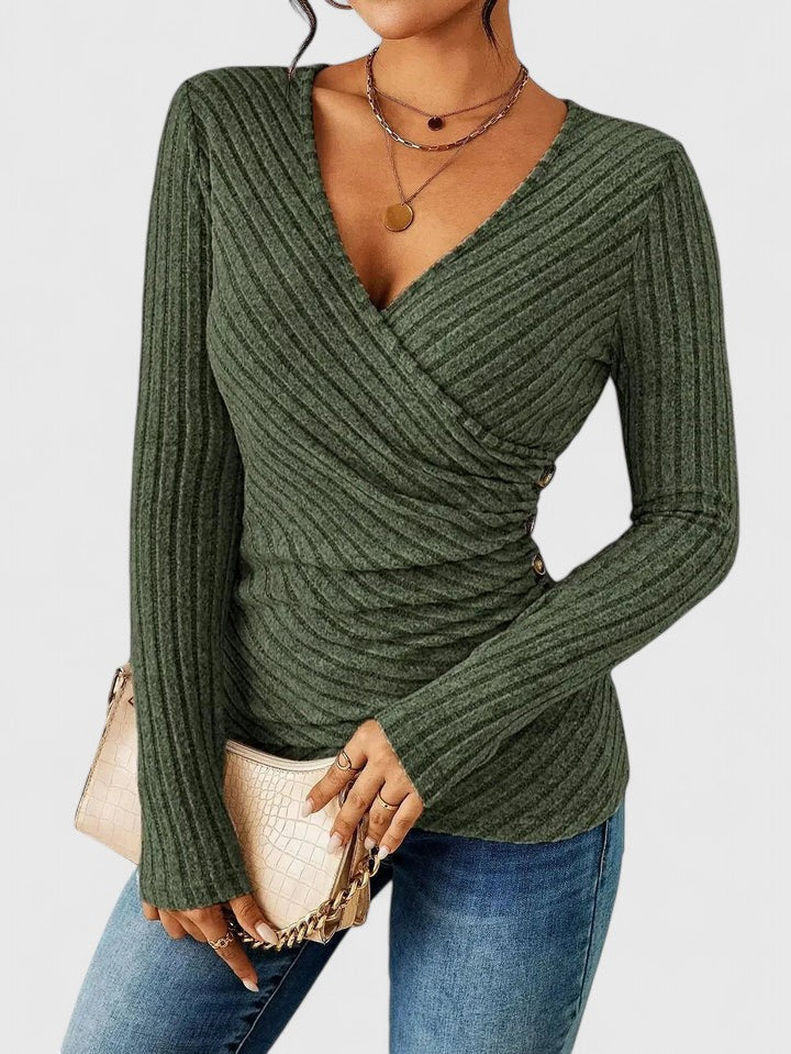 Vera | Blusa sofisticada para enfiar