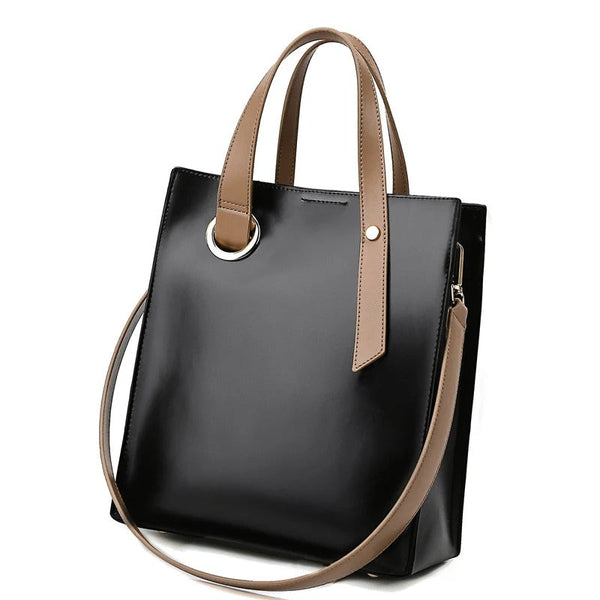 Amelia™ Minimalista Essencial | Bolsa Tote Estruturada Elegante