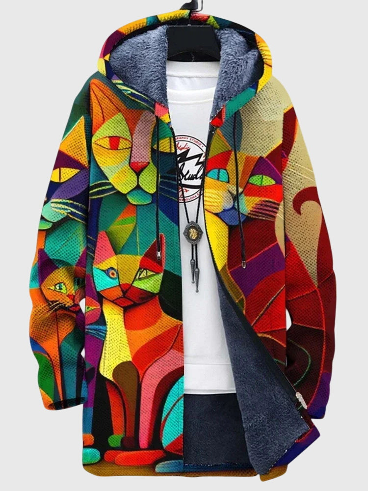 Anna™ - Jaqueta com estampa artística