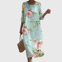 Hayley™ | Vestido Longo Floral Estiloso