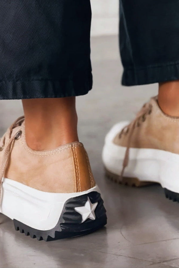 Elvina | Sapatos Confortáveis Com Saltos Grossos