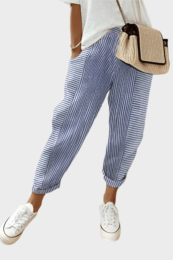 Calças Listradas