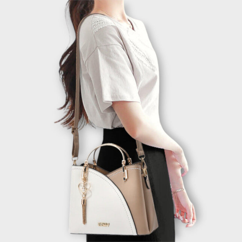 Bolsa artesanal brilhante