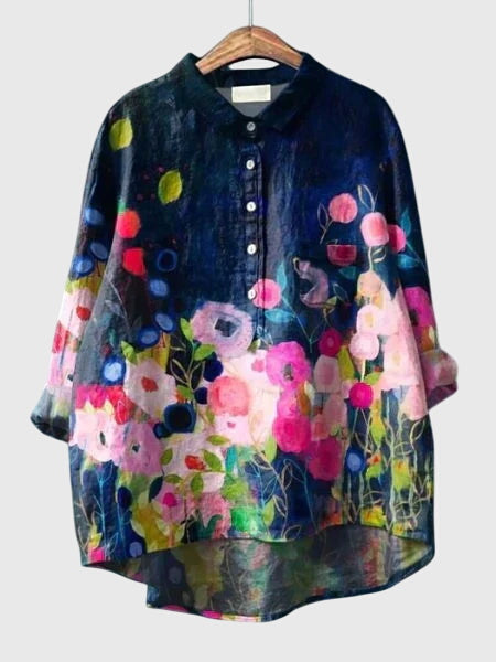 Valeria™ - Blusa com Estampa Floral
