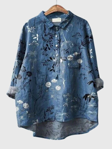 Valeria™ - Blusa com Estampa Floral