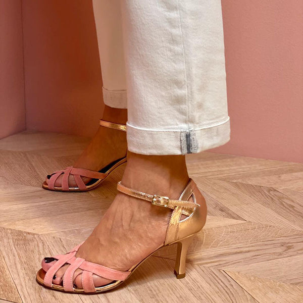 Mirano™ | Sandálias Stiletto de bico aberto