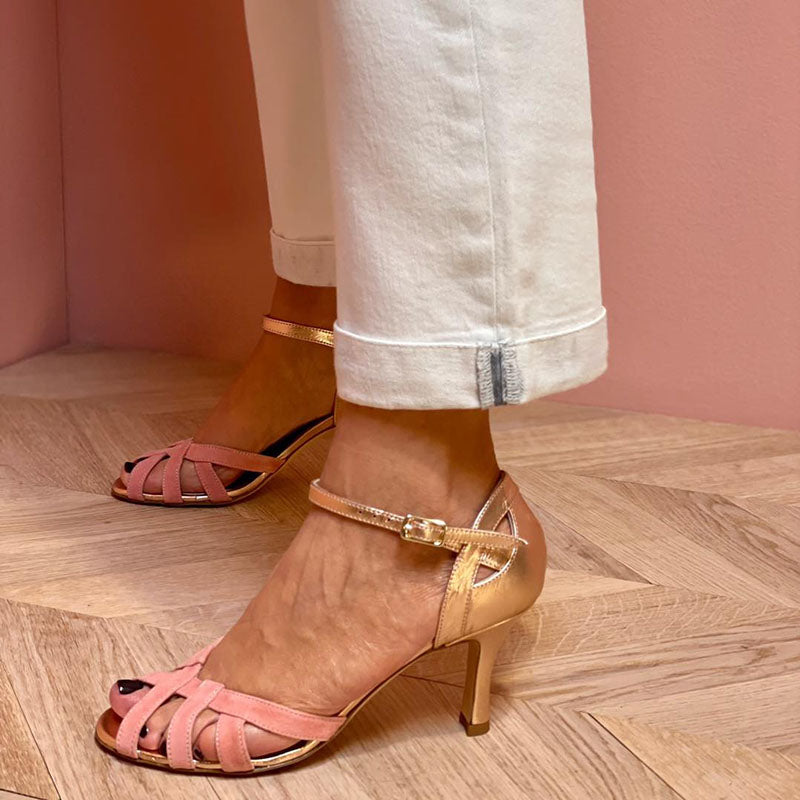 Mirano™ | Sandálias Stiletto de bico aberto