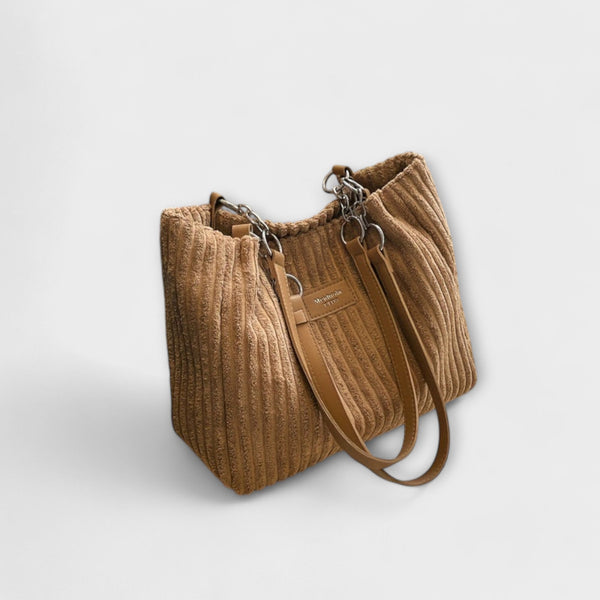 Olivia - Bolsa de Ombro de Cordão Macio
