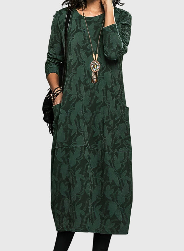 Victoria | Vestido Casual com Decote Redondo