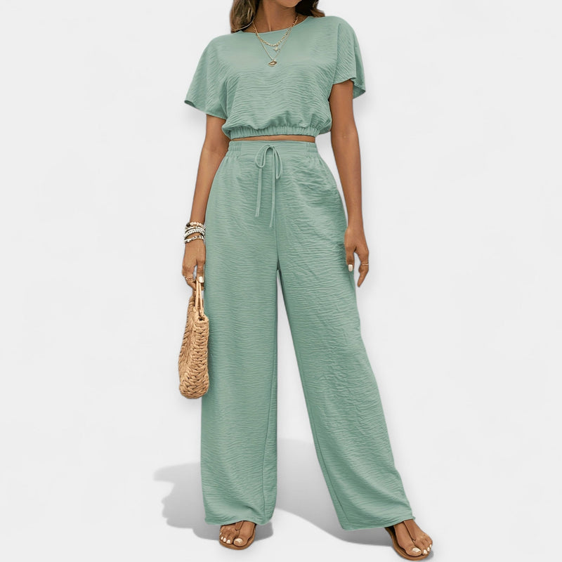 Conjunto Estiloso de Caimento Solto