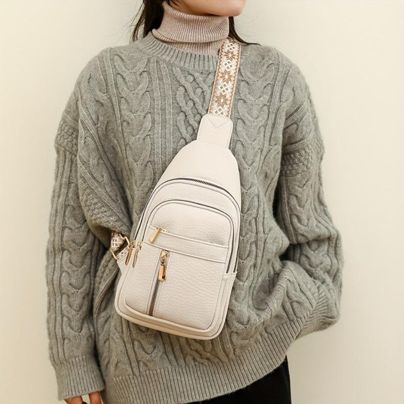 Riley™ Charme Vintage | Bolsa Transversal de Peito