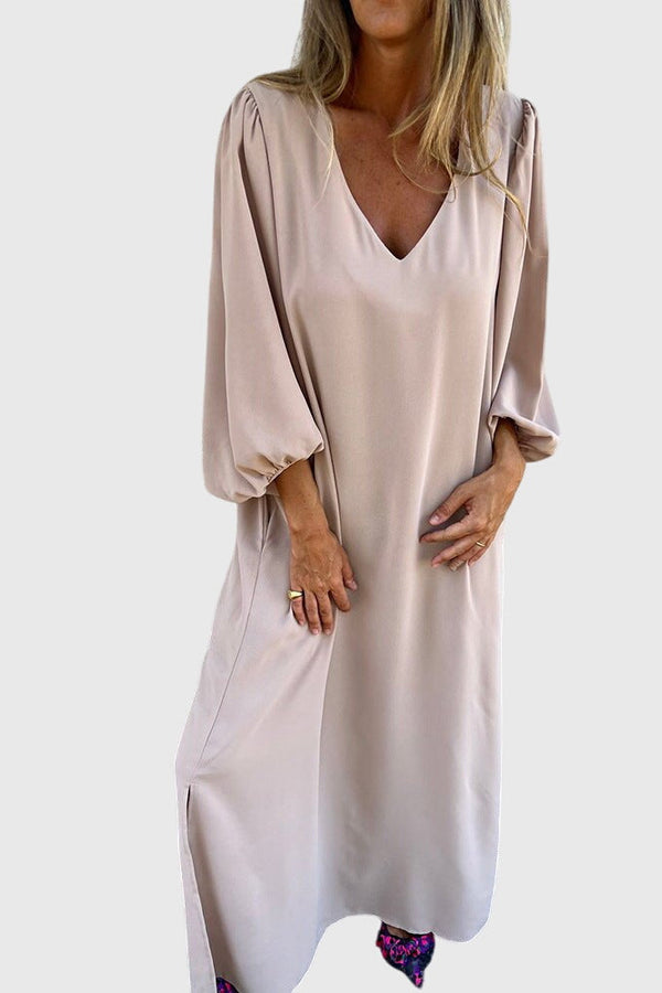 Carol™ - Vestido Longo Boho com Bolsos