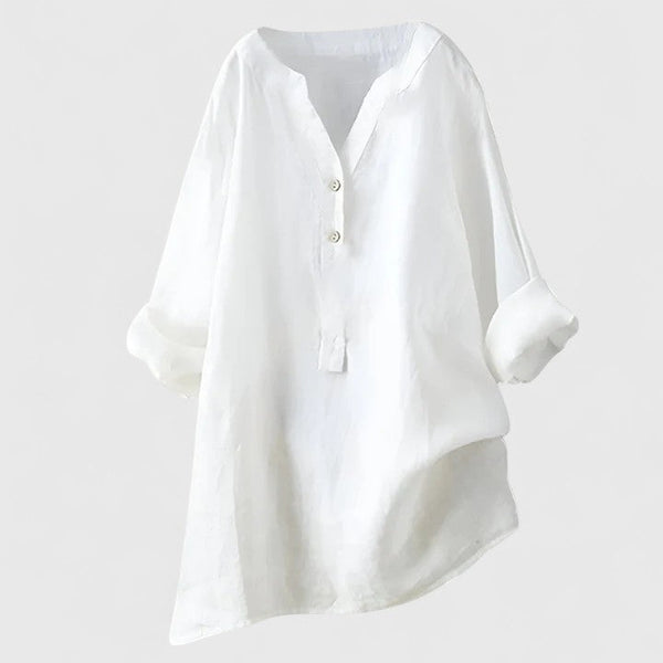 Larienne | Camisa Elegante com Botões Frontais