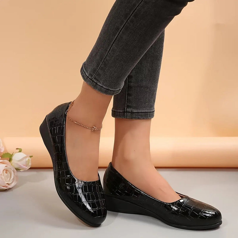 Brielle – Sapatos de Couro Respirável