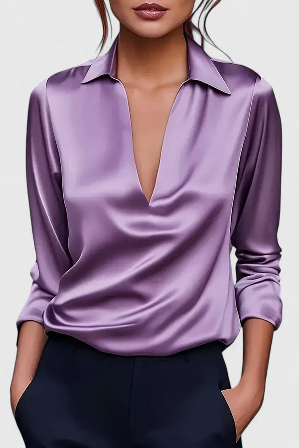 Calvina | Blusa Sofisticada