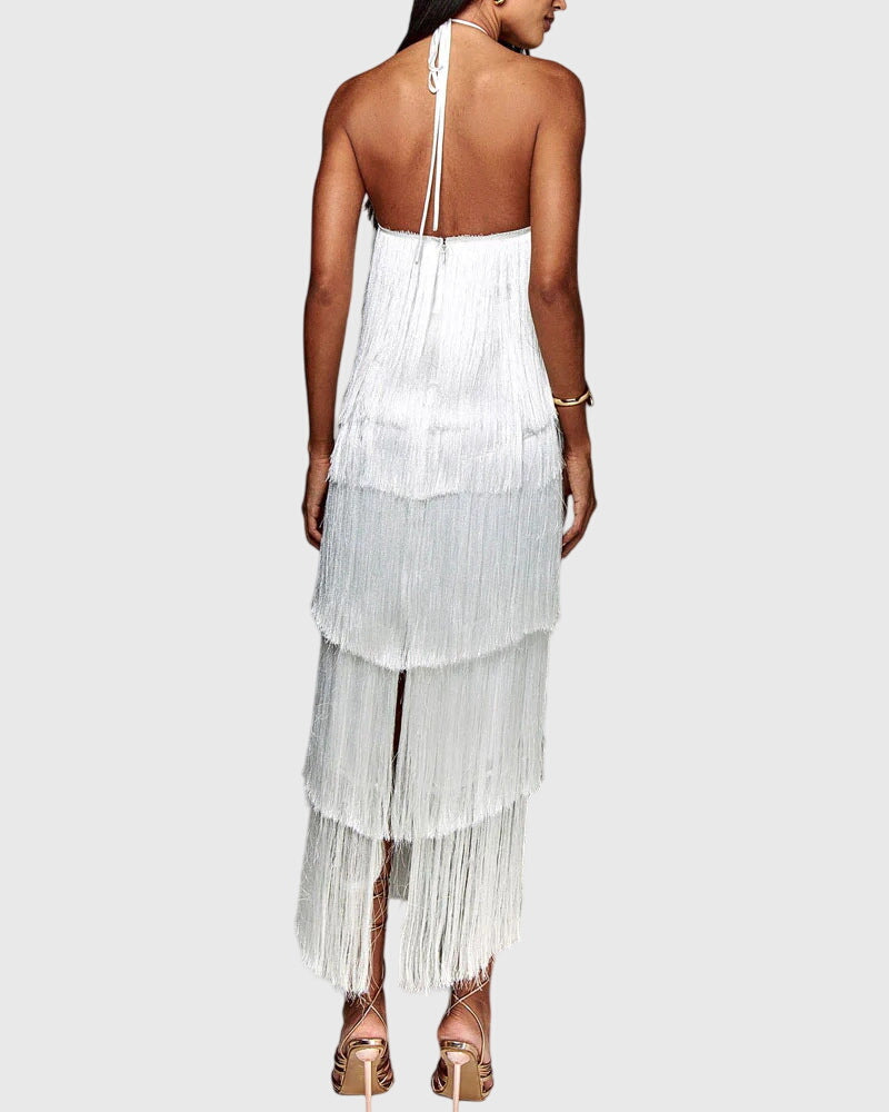 Artiselle™ - Vestido com Franjas