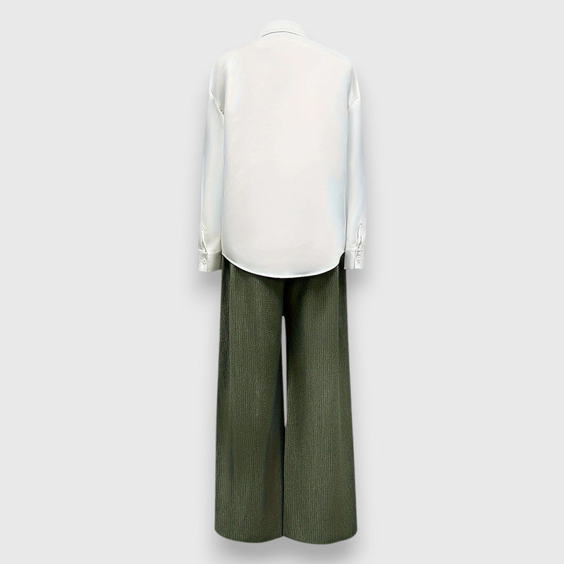 Conjunto com Estilo Bicolor