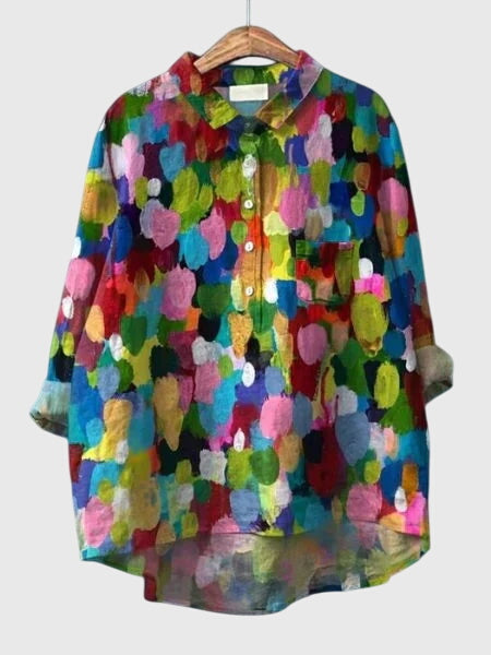 Valeria™ - Blusa com Estampa Floral