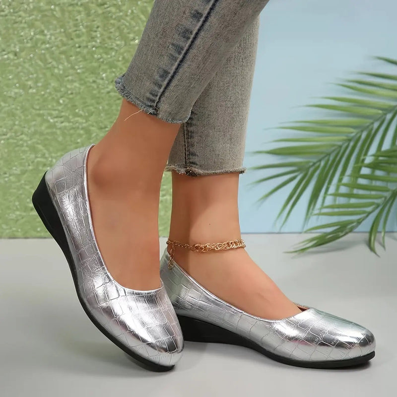 Brielle – Sapatos de Couro Respirável